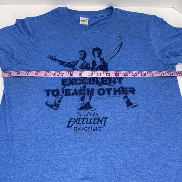 Gildan Bill & Ted’s Excellent Adventure Be Excellent To Each Other Graphic Tee - Picture 7 of 11